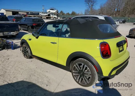 2022 Mini Cooper z USA, uszkodzony, nr VIN WMW23DL01N3N43301